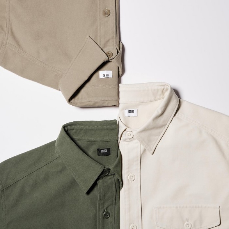Women Uniqlo Jersey Shirts White | 9705851