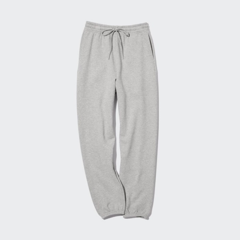 Women Uniqlo Jogger Pants Grey | 5457698