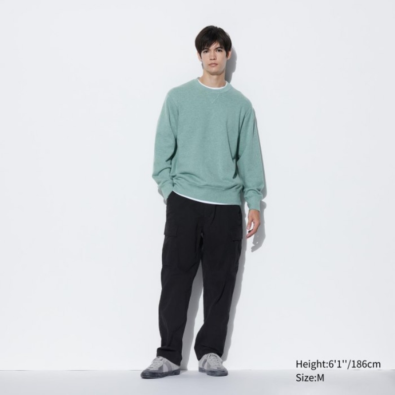 Women Uniqlo Long Sweatshirts Purple | 7859115