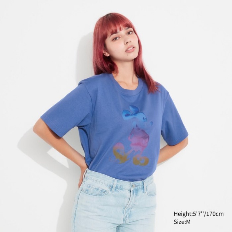 Women Uniqlo MAGIC FOR ALL FOREVER UT Short-Sleeve T Shirts White | 6669324