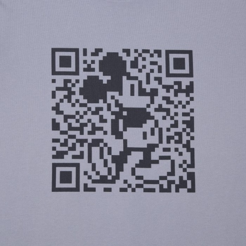 Women Uniqlo Mickey Stands UT Short Sleeve T Shirts Grey | 5565260