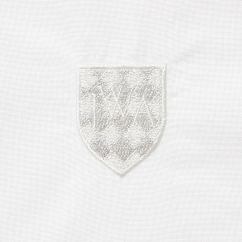 Women Uniqlo Oxford Long-Sleeve Long Shirts White | 6855439
