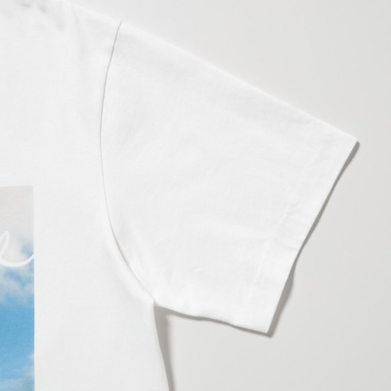 Women Uniqlo PEACE FOR ALL Short-Sleeve Graphic Magnum Photos T Shirts White | 4504337