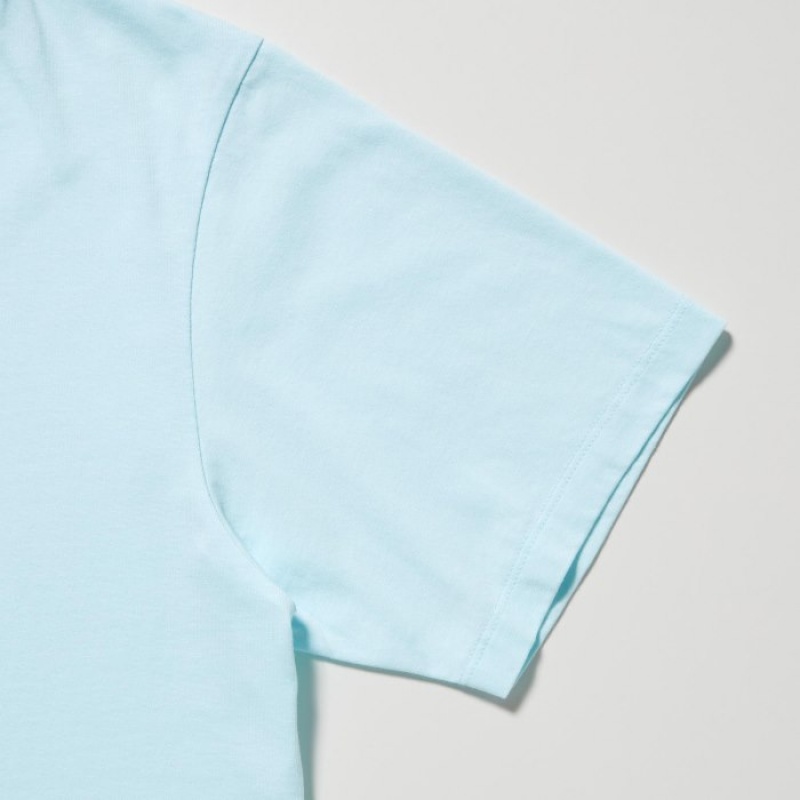 Women Uniqlo Peanuts Hawaii UT Short-Sleeve T Shirts Green | 1078345