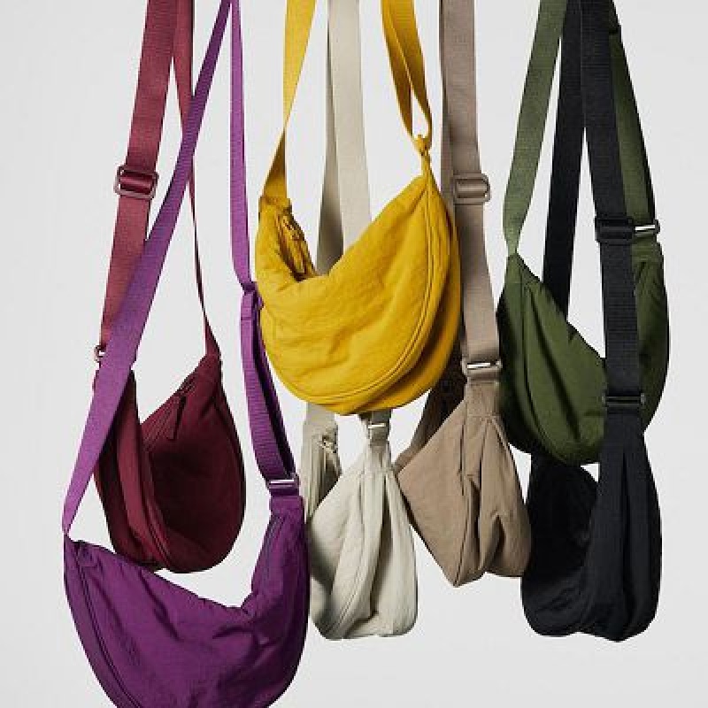 Women Uniqlo Round Mini Crossbody Bags Red | 1280219