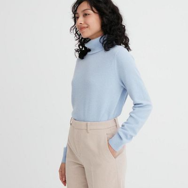 Women Uniqlo Smart Brushed Ankle Pants White | 8474756