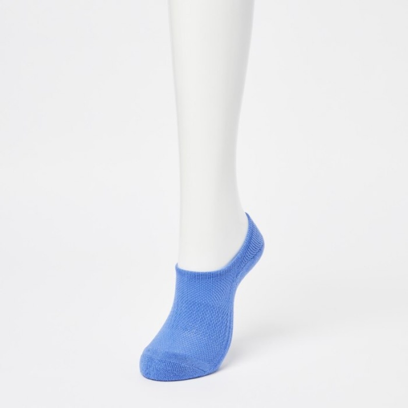 Women Uniqlo Sport Footsies (3 Pairs) Socks White | 3927444