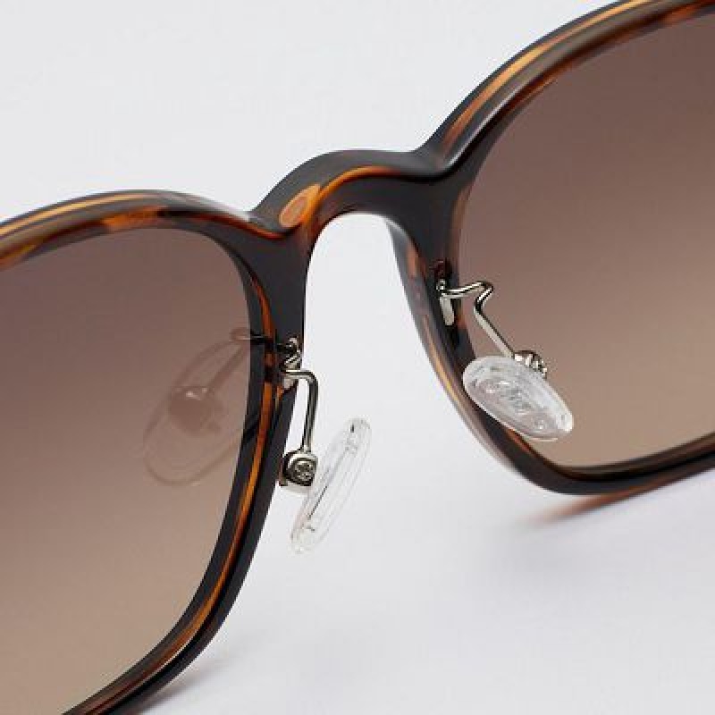 Women Uniqlo Square Sunglasses Brown | 4324967