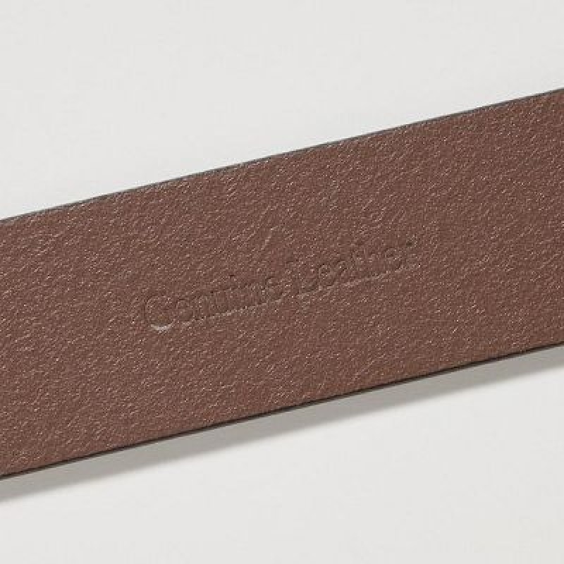 Women Uniqlo Studded Belts Brown | 6679832