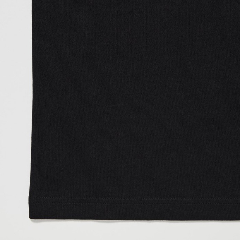 Women Uniqlo The Brands Hawaii UT Short-Sleeve Aloha Shoyu T Shirts Black | 5942405