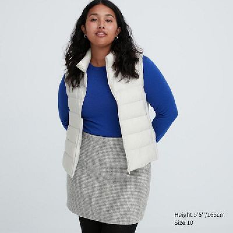 Women Uniqlo Tweed Mini Skirts Grey | 4175722