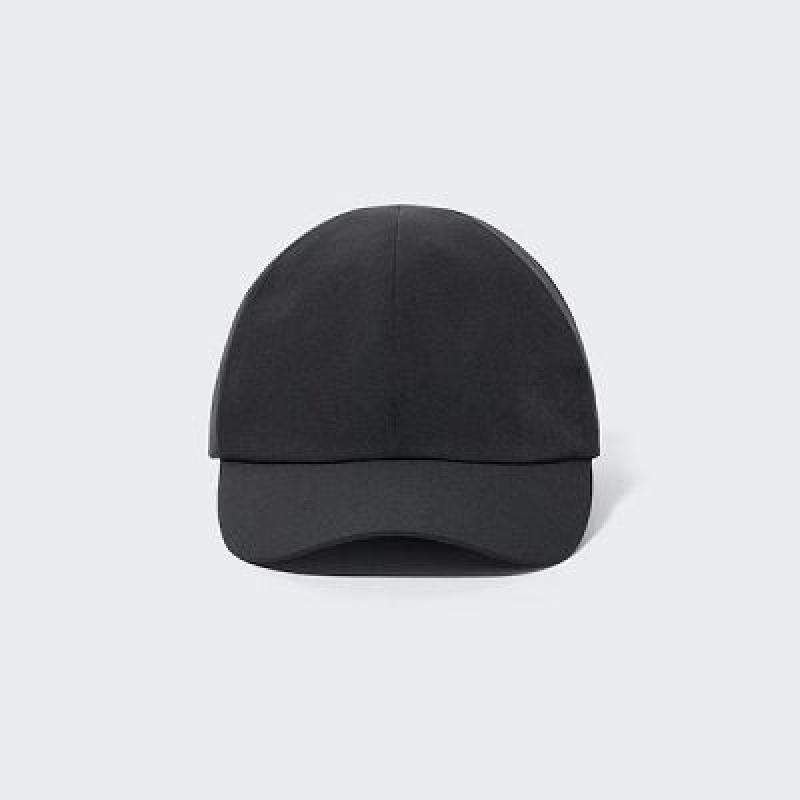 Women Uniqlo UV Protection 2-Way Stretch Caps Black | 15698