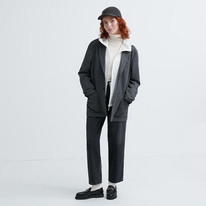 Women Uniqlo UV Protection Caps Grey | 1459091