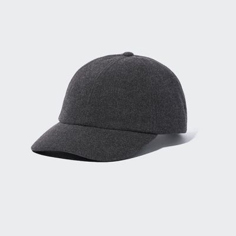 Women Uniqlo UV Protection Caps Grey | 1459091