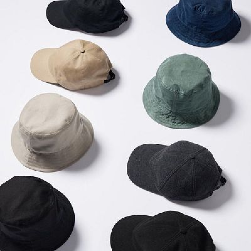 Women Uniqlo UV Protection Twill Caps Black | 741229