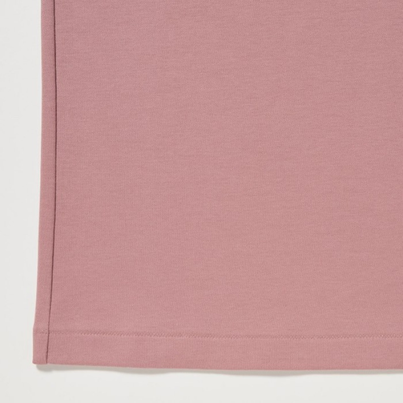 Women Uniqlo U Crew Neck Short-sleeve T Shirts Yellow | 6735489