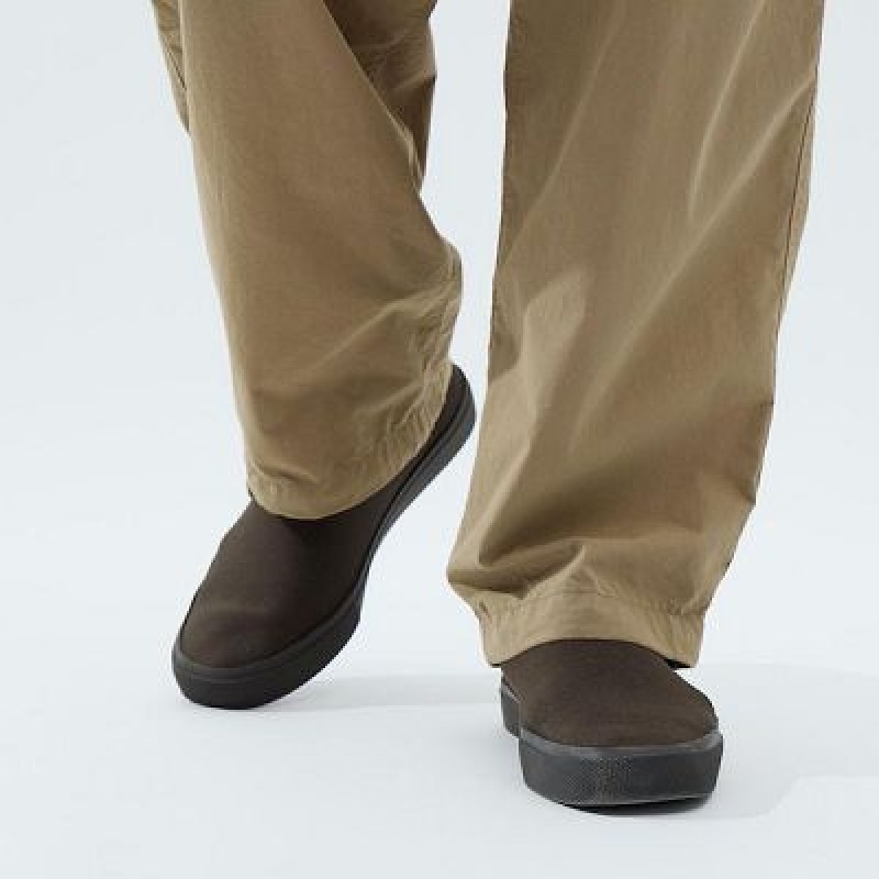 Women Uniqlo U Wide-Fit Parachute Cargo Pants Beige | 8183427