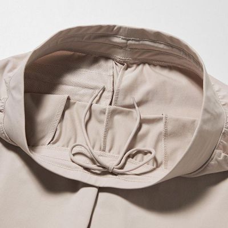 Women Uniqlo Ultra Stretch AIRism Joggers White | 9915956