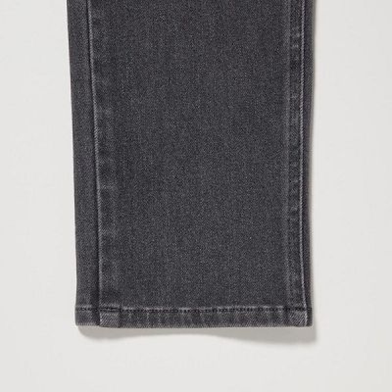 Women Uniqlo Ultra Stretch Denim Pants Grey | 6676924