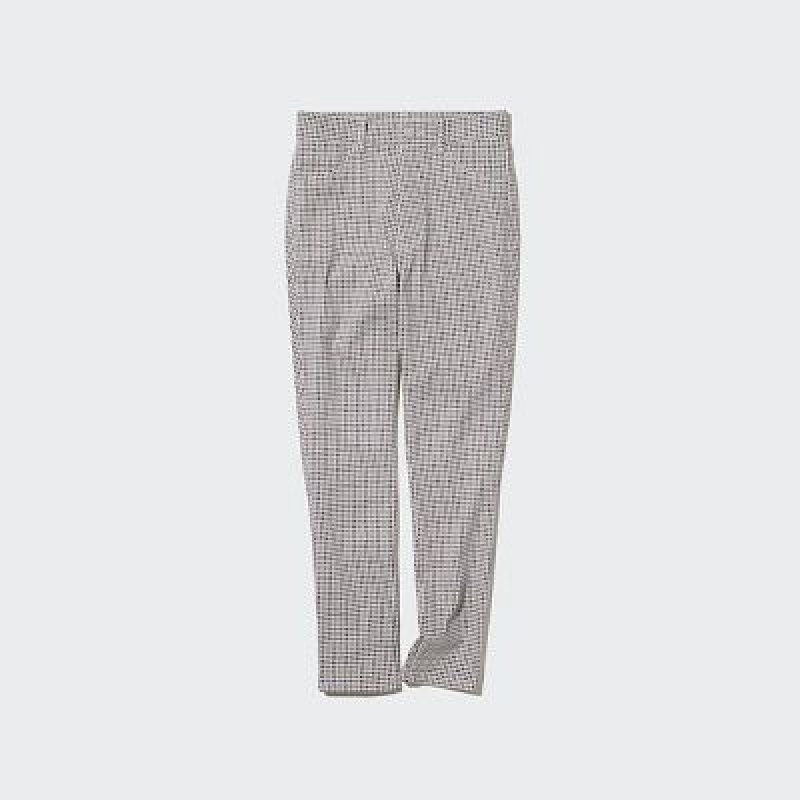 Women Uniqlo Ultra Stretch High-Rise Print Leggings Black | 5616841