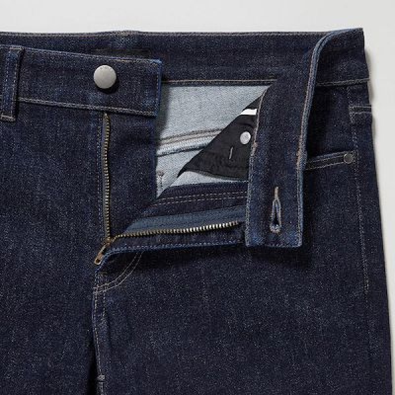 Women Uniqlo Ultra Stretch Jeans Black | 3151116