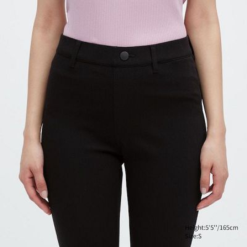 Women Uniqlo Ultra Stretch Leggings Black | 647799