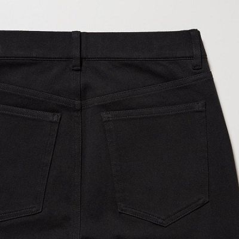 Women Uniqlo Ultra Stretch Pants Black | 2250382
