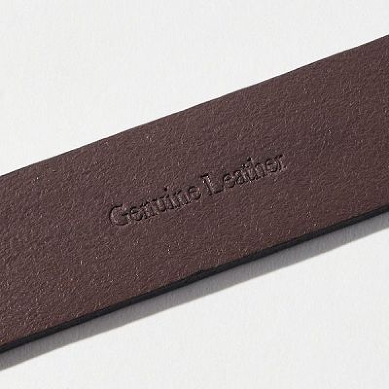 Women Uniqlo Vintage Belts Brown | 6378407