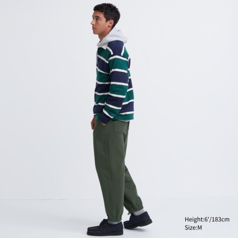 Women Uniqlo Washed Jersey Joggers Grey | 1641489