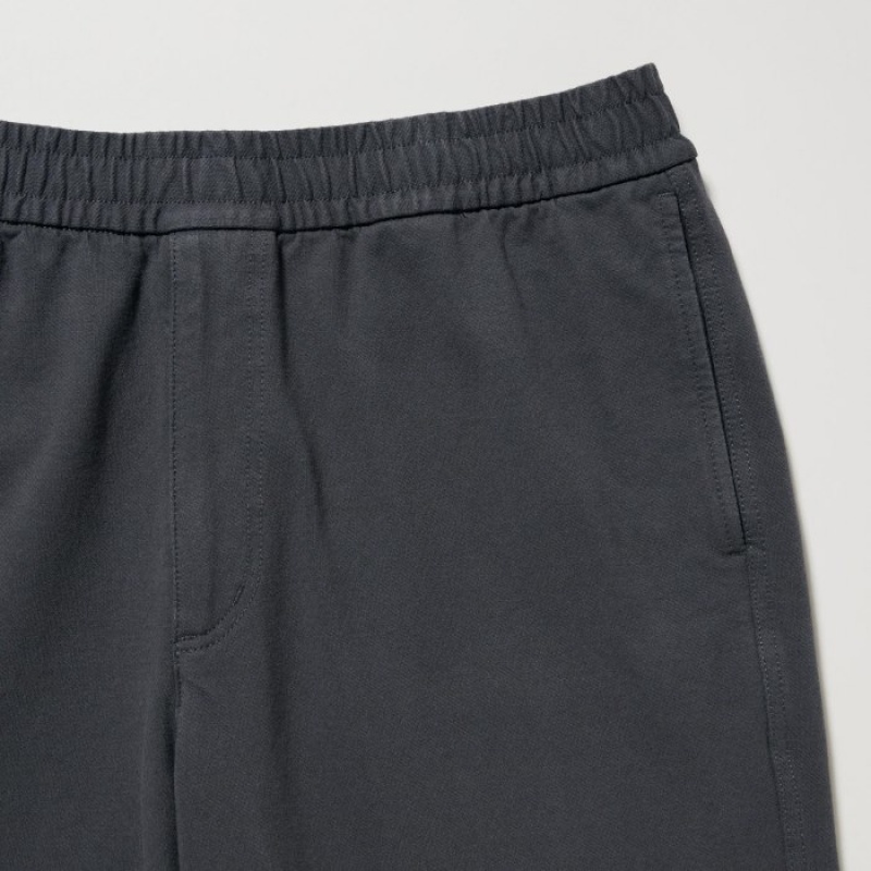 Women Uniqlo Washed Jersey Joggers Grey | 1641489