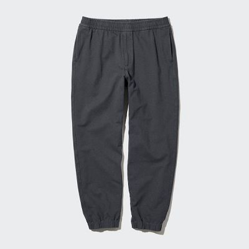 Women Uniqlo Washed Jersey Joggers Navy | 5322302