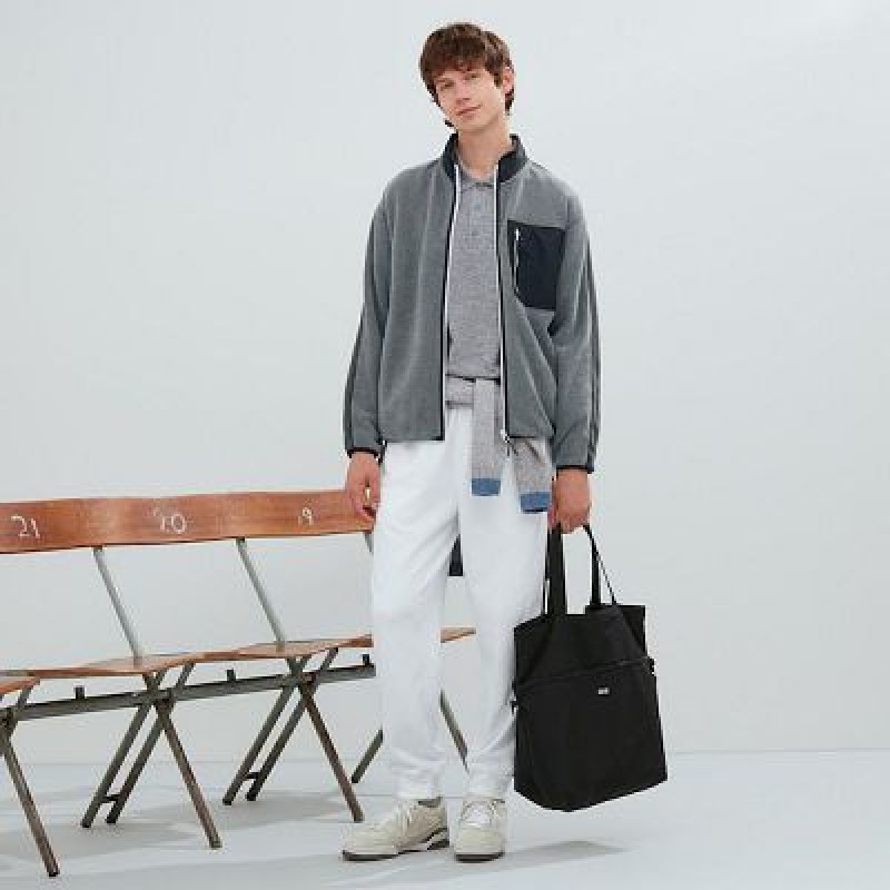 Women Uniqlo Way Sports Tote Bags Black | 1931076