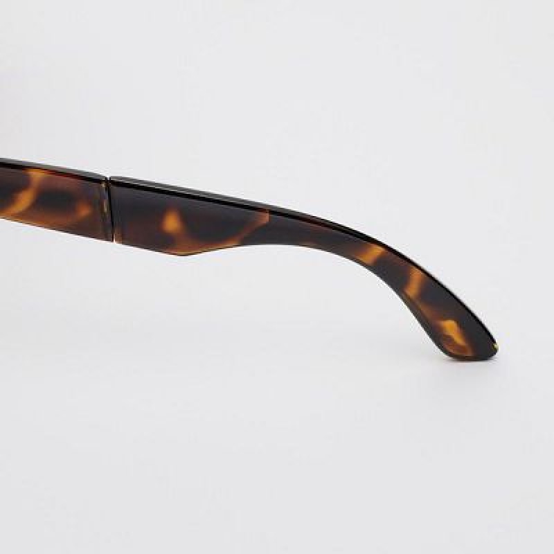 Women Uniqlo Wellington Folding Sunglasses Brown | 3601700