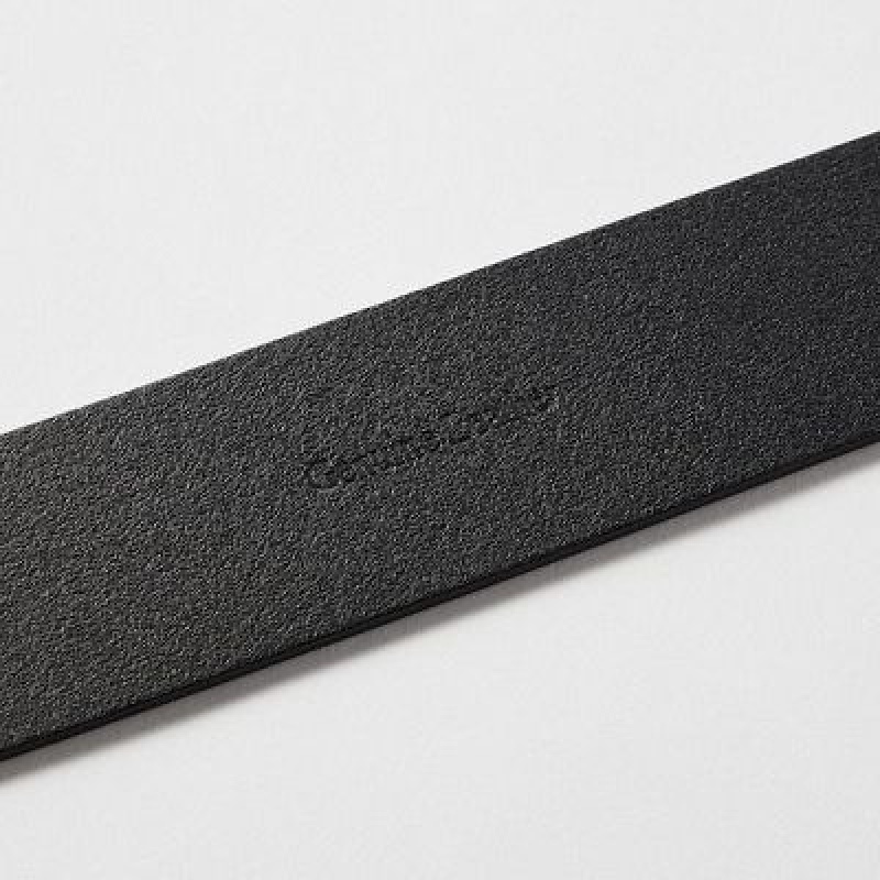 Women Uniqlo Wide Belts Black | 9844684