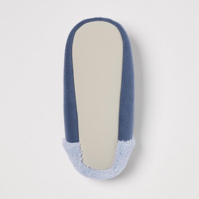Women Uniqlo Winnie the Pooh Collection Slippers Blue | 2297416