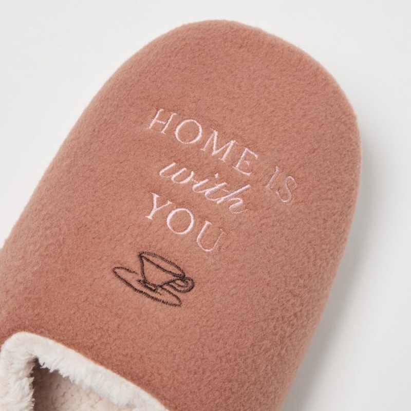 Women Uniqlo Winnie the Pooh Collection Slippers Orange | 8067047